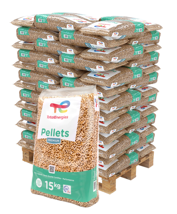 Palette de pellets TOTALENERGIES