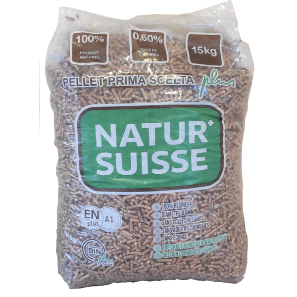 Palette de pellets NATUR'SUISSE – Image 3